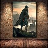 JYSHC Leinwand drucken Spiel Bild Assassin's Creed Poster Home Wanddekoration Ks74Yz 40X60Cm Kein Rahmen