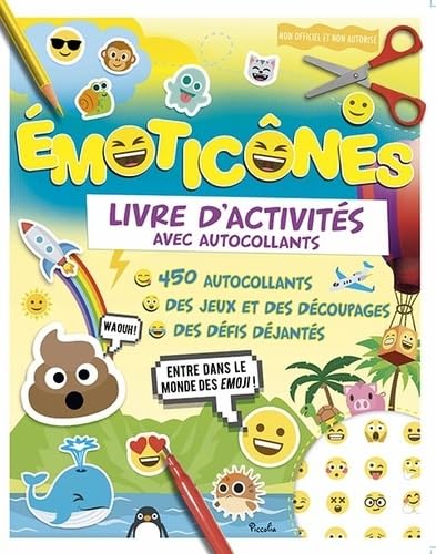 Livre D'activités Autocollants éducatifs - 100+ Autocollants Réutilisables, 25 Pages, Pour Enfants 3-5 Ans