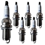 HiVehicle V7417 Iridium Spark Plug – Replacement of #3764 BKR6EIX-11,6 Pack