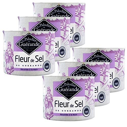 Lot 6x Fleur de sel de Guérande - Le Paludier de Guérande - boîte 125g Cover