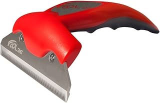 フーリー 犬猫ペット用抜け毛取りブラシ L レッド アウトレット格安品（パッケージ割れ・汚れ・日焼け・パッケージ無し等） フーリー日本総代理店「ルークラン正規品」 ペット 犬 猫 抜け毛対策 毛玉