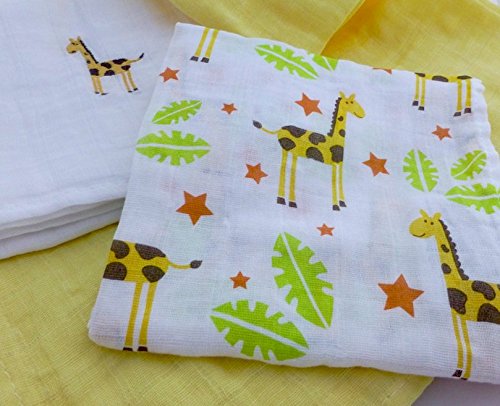 Final 3 Remaining 50% OFF CLEARANCE SALE - Blissful Baby Large Burp Cloth - Pack of 4 - Limited Quantity Designer Burp Cloths - Limited Stock