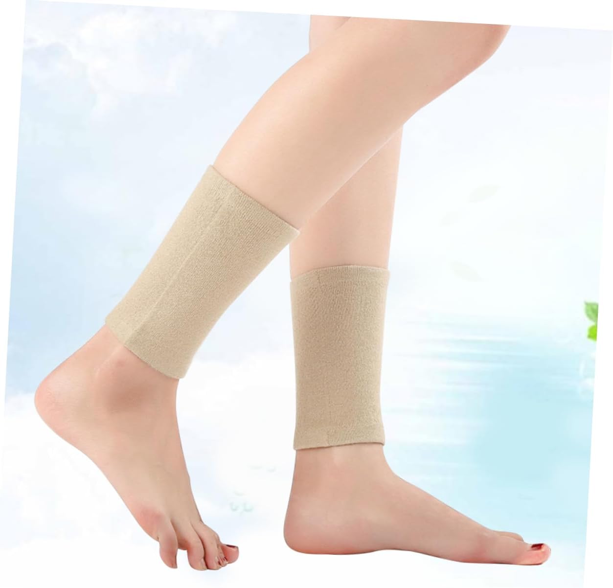 Wool Foot Sleeve Foot Sleeve for Yoga Ankle Brace Straps Breathable Ankle Socks Ankle Support Socks