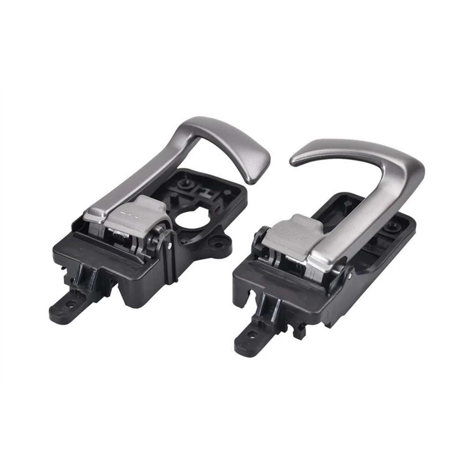LVXVMOZEOK Interior Door Handle Armrest for Hyundai for Santa 2007-2012 82610-2B000 82620-2B000 826102B000 826202B000 Left Right Side Interior Inner Door Handle(Left and Right)
