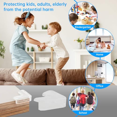 Image of Corner Protectors for Baby 30pcs, Furniture Corner Guard, Edge Corner Guard, Edge Safety Bumpers for Table Edges & Sharp Corners, Baby Proof Corners Bumper Cushion, Table Safe Corner Protectors