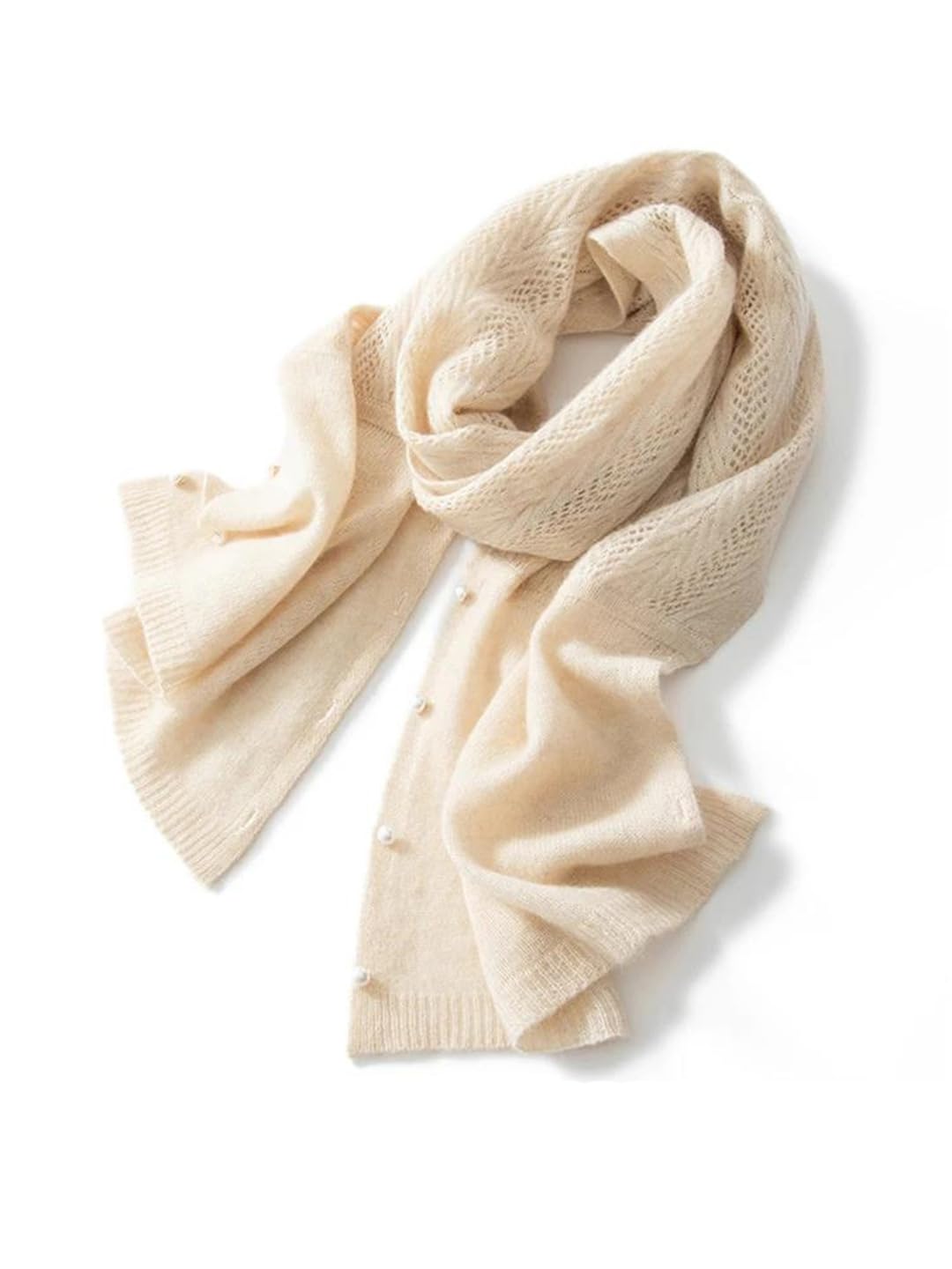 Otoño Invierno Mujeres Cachemira Chal Bufanda Al Aire Libre Cálido Tejido Jacquard Bufanda Envoltura Femenina 150 * 60