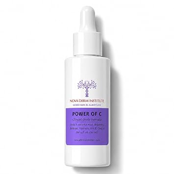 Vitamin C Serum for Face, 20% Encapsulated Vitamin C, Brightening Hydrating Serum with Hyaluronic Acid & Vitamin E, Non-Greasy, Great for All Skin Types 1 fl oz