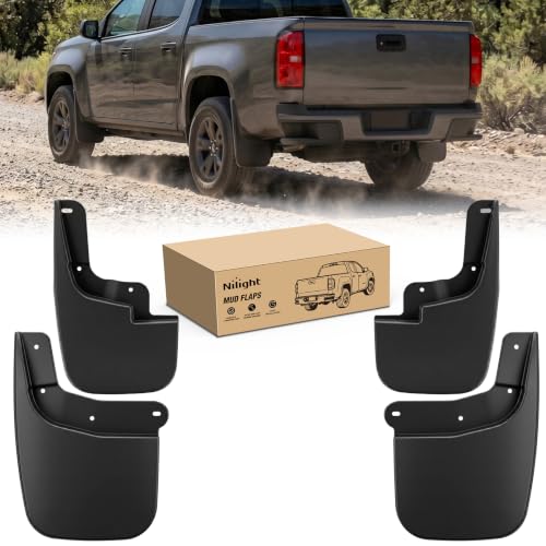 Image of Nilight Mud Flaps Splash Guards for Chevy Colorado GMC Canyon 2015-2022