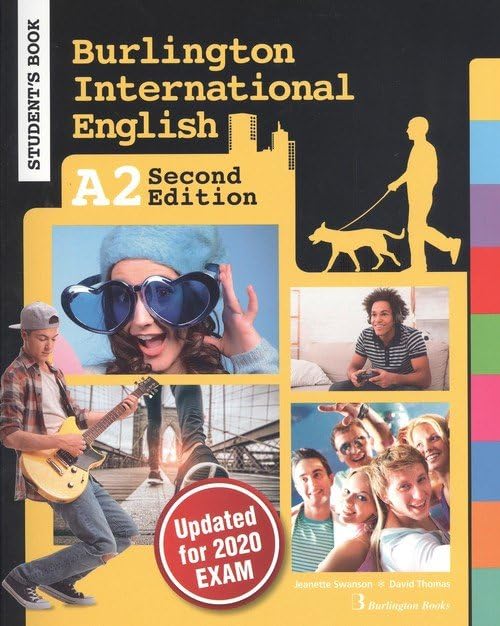 Livre d'anglais A2 Burlington exam 2020 international student book