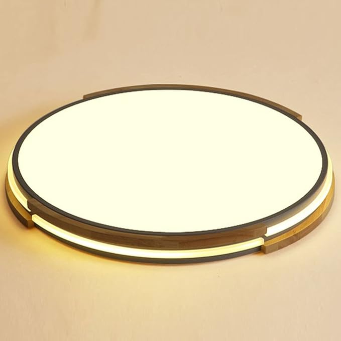 CHENKUI CHENKUI Dimmen In Drie Kleuren LED-plafondlamp Inbouw Plafondlamp Energiebesparende Plafondverlichting Huishoudelijk Rond Paneellicht Voor Keuken, Slaapkamer, Balkon