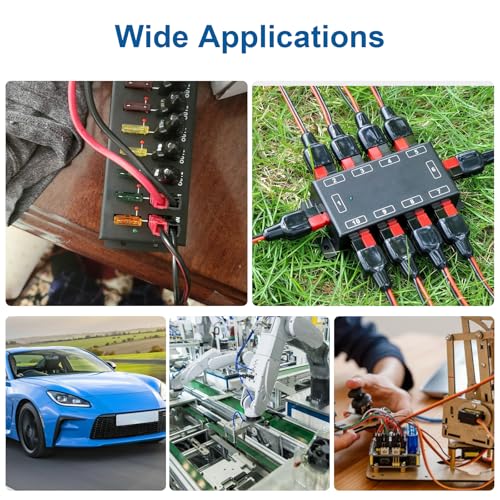 Conectores de alimentación modulares de 15/30/45A para terminales de batería 20-10 AWG Linkstyle 6