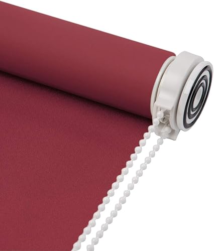 Miniatura 3 de Skansen Persianas enrollables de tensión, tela opaca hecha a medida de cualquier tamaño de 20 a 90 pulgadas de ancho, bloque de ahorro de energía