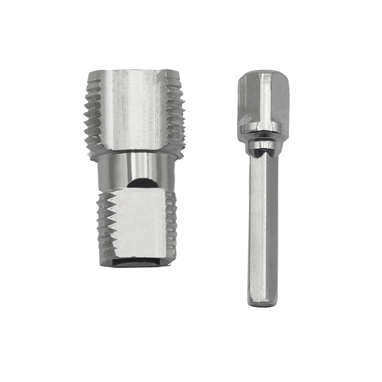 PVC Thread Maker Tool 1/2" 3/4" PVC Pipe Thread Dice Plumbing Tool Professional Cutting Pipe Threader Thread