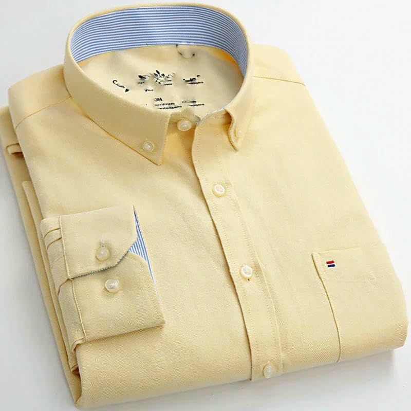 Chemise décontractée en coton anti-plis coupe classique pour homme actif - 4