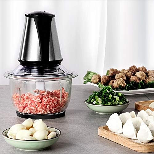 Meat Grinder Household Small Meat Mincer Fully Automatic Glass Cooking Filling Machine Dumpling Filling