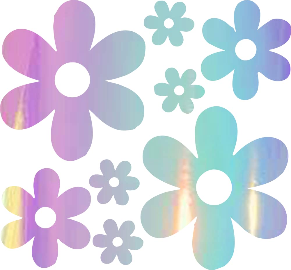 Amazon.com - NBFU Groovy Daisy Flower (Holographic Opal Purple