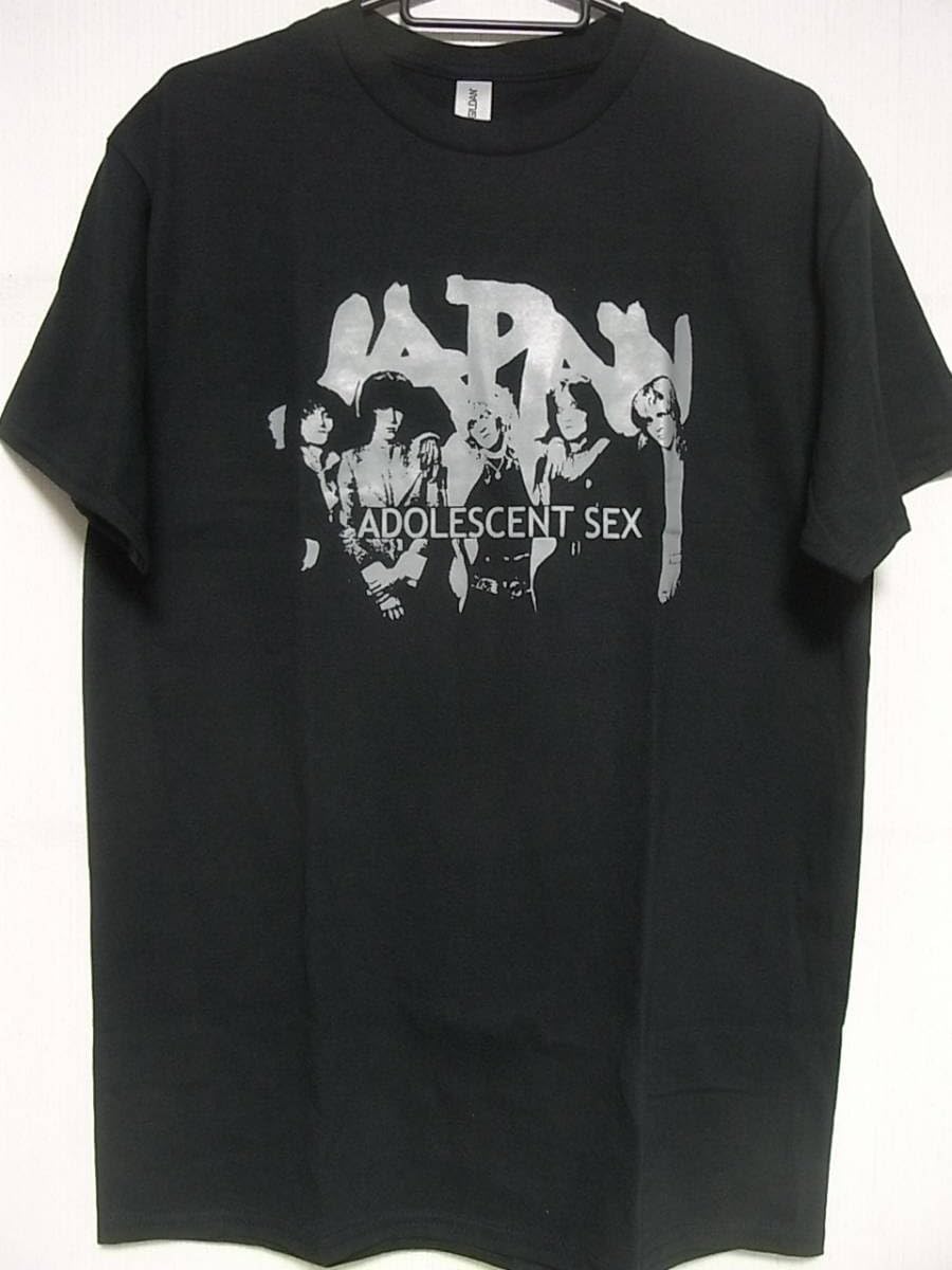 Amazon.co.jp: 初期ジャパン バンドTシャツ JAPAN ブラックボディ