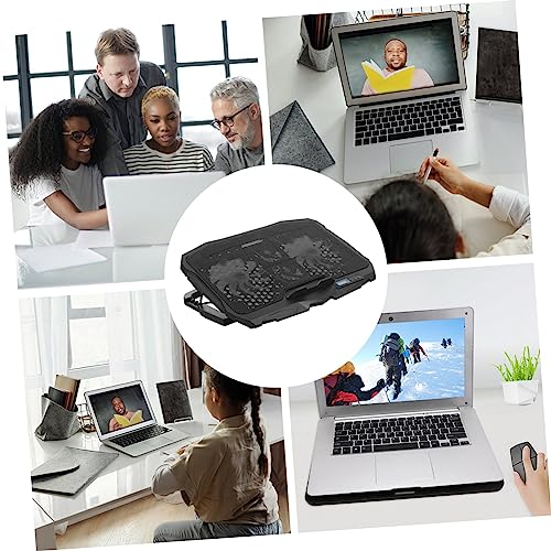 Base ajustable para laptop con ventilador y RGB DOITOOL miniatura 5