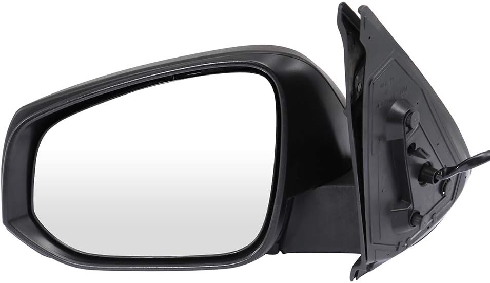 Driver Side View Mirror Fit 2016-2018 For Toyota For Tacoma Door Mirror Power Operated Manual Folding Heated Black TO1320356