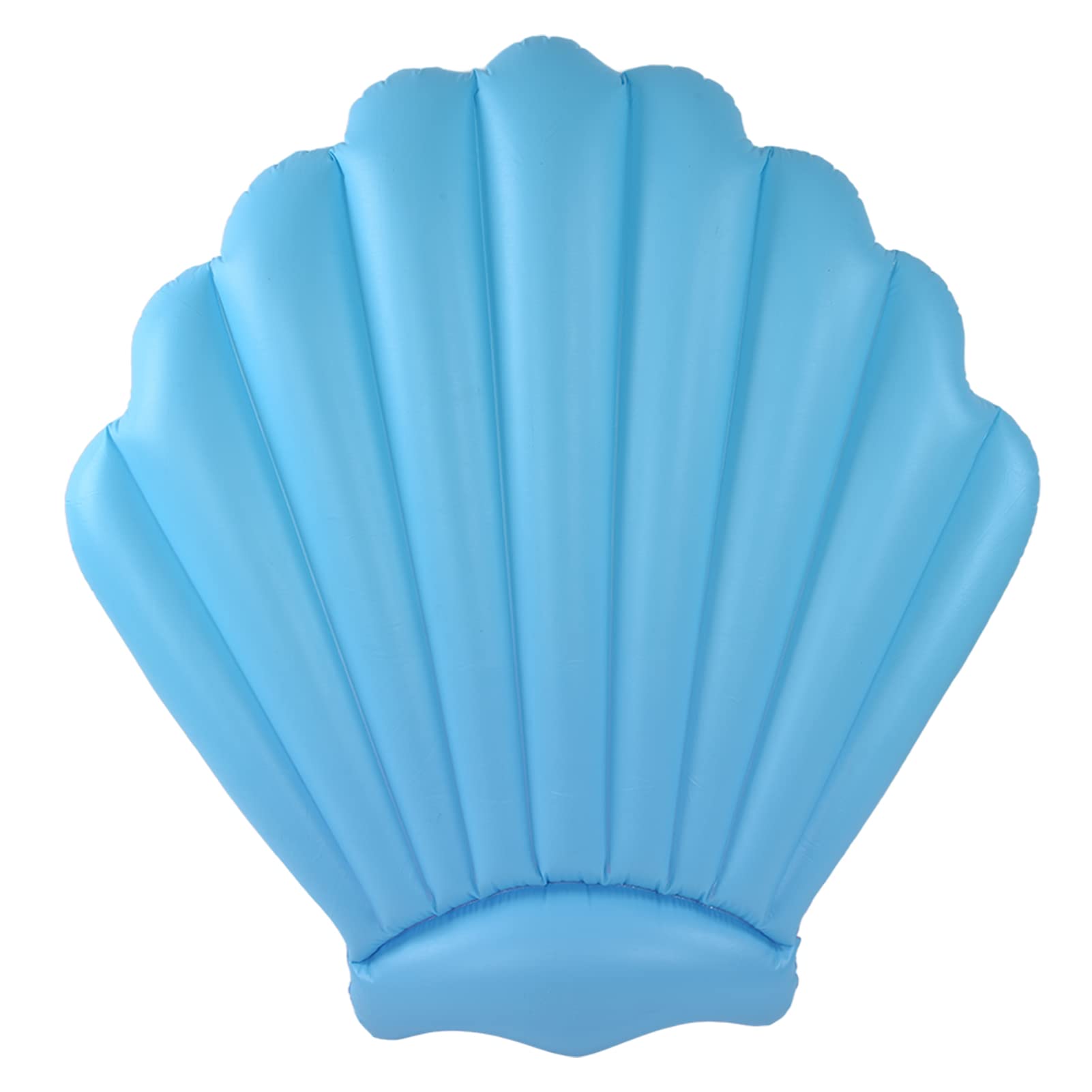 Aramox Łóżko Do Pływania Nadmuchiwane łóżko Do Pływania W Basenie W Kształcie Muszli PCV 145 X 140 Cm Przenośny Lekki Gładka Powierzchnia Basenu Plaża Jezioro Morze Dorośli Rodzina Użytku na Zewnątrz
