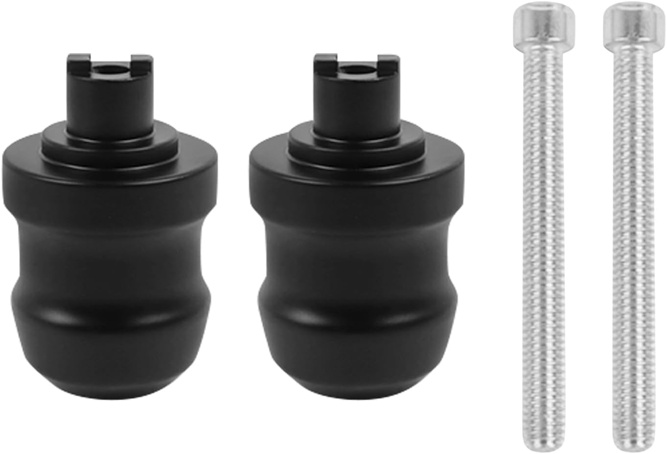 Motorcycle Handlebar Grips Plug Aluminum Bar End Cap Sliders Replacement for Kawasaki Ninja 650 2020-2024 EX650 2025