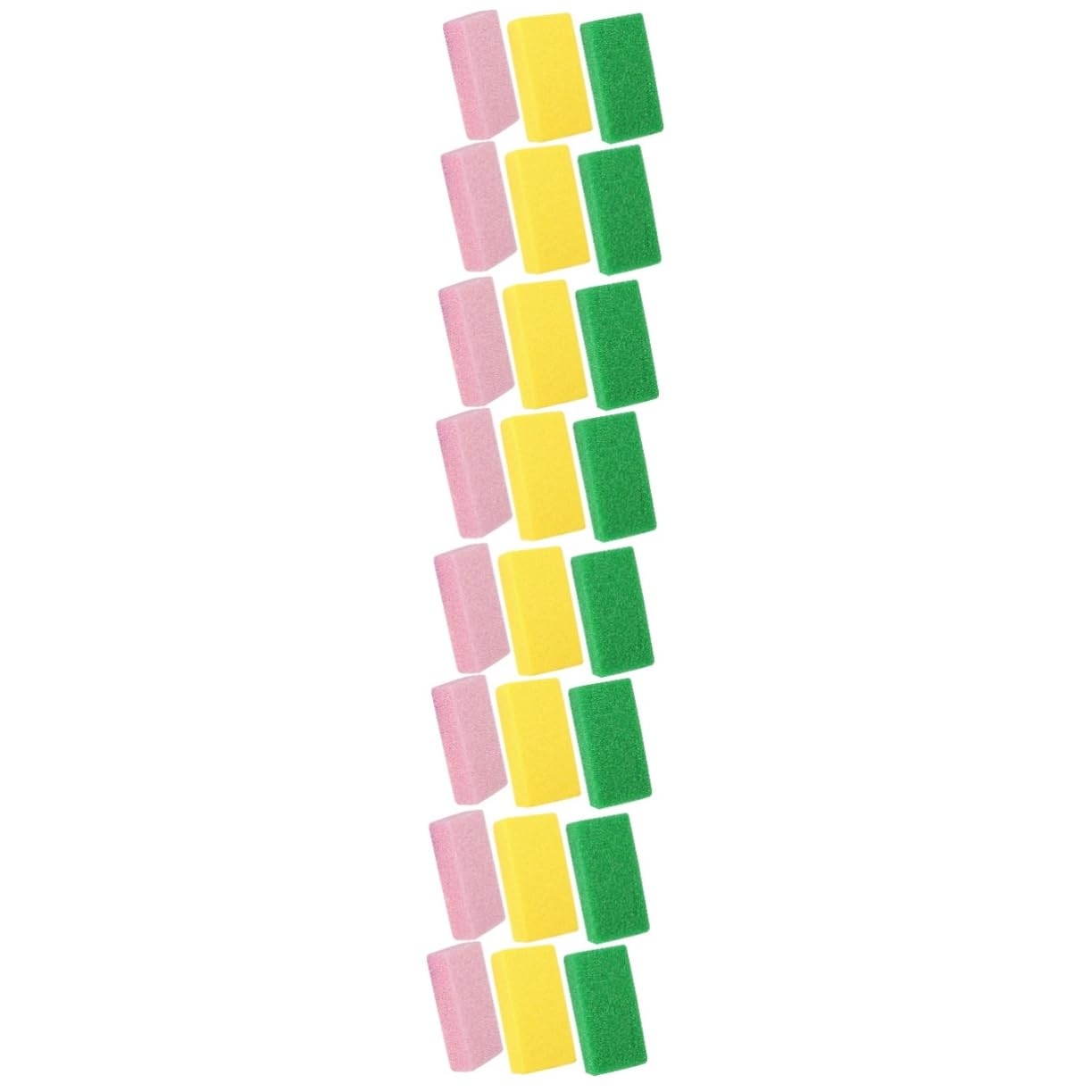 FRCOLOR 24stücke Bimsstein Für Füße Fußpflegewerkzeuge Entfernung Von Hornhaut Und Wiederverwendbar Leuchtenden Farben
