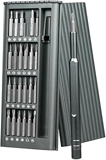 XINANEE Repair Tools for DJI Mini 3 Pro Mavic 3 2 Air 2 2S Avata DJI FPV Drone, Mini Screwdrivers for RC Car RC Drone Glasses Camera Phone Tablet Electronics Repairing Fixing (24 Bits + 1 Handle)