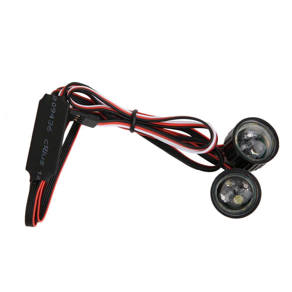 Amazon | VGEBY RC カー LED ヘッドライトフロントライトスポット