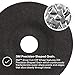 3M Silver Cut-Off Wheel, 87660, T27, 4.5 in x .045 in x 7/8 in, Single Pack, Precision Shaped Grain, Pipe Cutting, Stainless and Mild Steel, Metal Fabrication, Metalworking