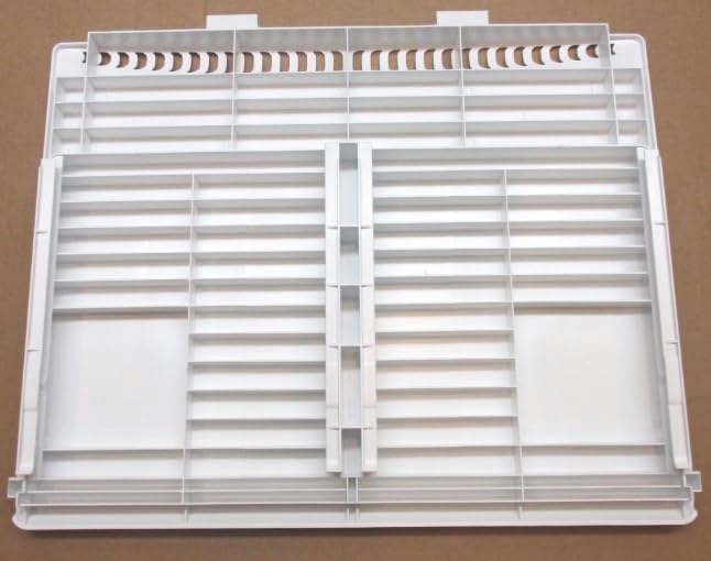 Replacement 242120501 Crisper Pan Drawer Cover For Kenmore Frigidaire Crosley Refrigerator AP5618478, 2309884, 240364706, 240364779, 242120506, PS3651544
