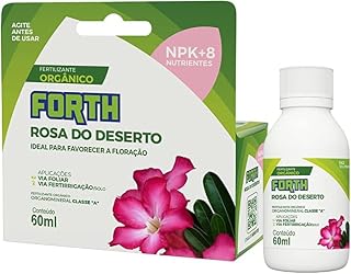 Fertilizante Adubo Forth Rosa do Deserto Conc. 60 Ml - Frasco