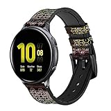  Innovedesire Neon Honeycomb Periodic Table Bracelet de Montre Intelligente en Cuir et Silicone pour Samsung Galaxy Watch Watch3, Gear S3 Models Gear S3 Frontier Gear S3 Classic Taille (22mm)