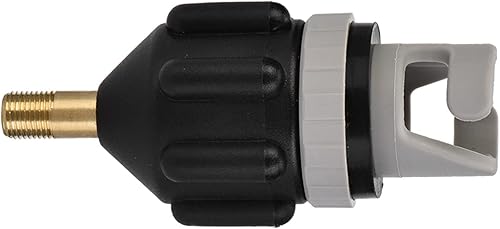 Miniatura 3 de Adaptador de bomba de barco inflable, convertidor de válvula de aire de compresor con accesorio de válvula de aire convencional estándar para bote