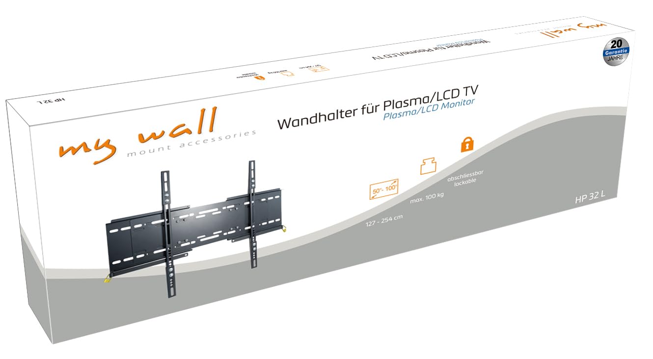 My Wall hp32l supporto da parete per tv LCD 254 cm (100 pollici)