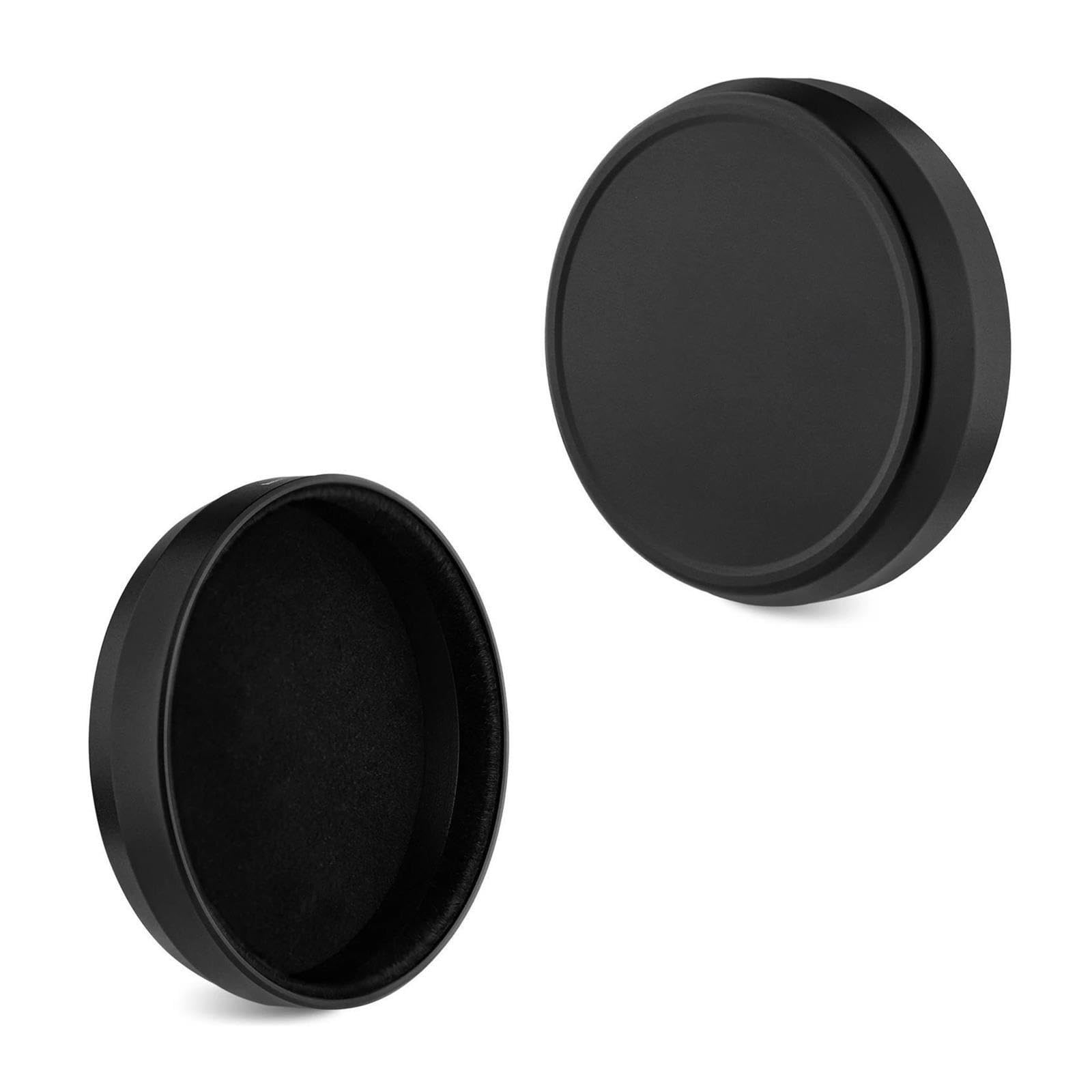 Cap-X100B Tapa de Lente de Metal Compatible con cámara Fuji X100F X100S X100T X100 X70 Negro