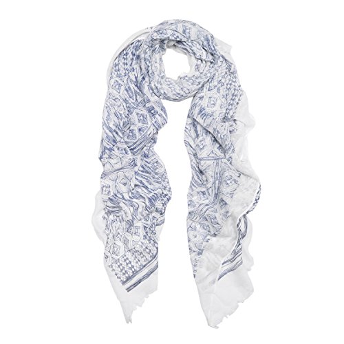 Elegant Vintage Mono Tone Tribal Style Fashion Frayed End Scarf - Diff Colors2