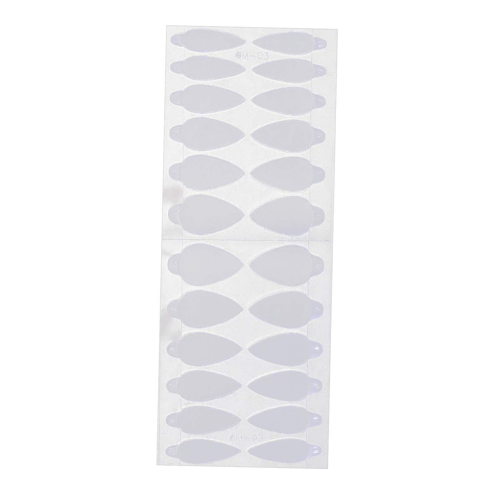 BNF® French Manicure Nail Stickers Mold Nail Forms Dual Sticker for Stencil Tools Style C-Health & Beauty - Nail Care Manicure & Pedicure - Nail Art Accessories-image-43