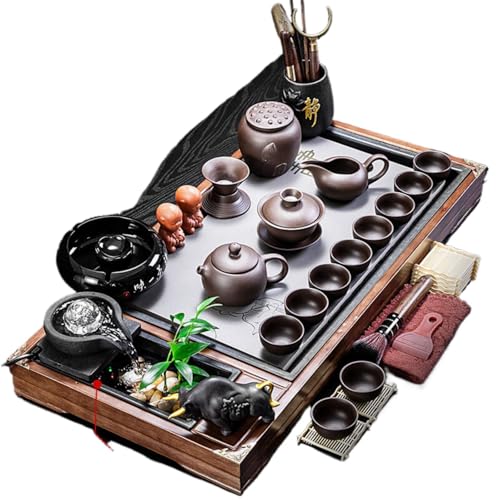 Bouilloire électrique avec plateau à thé Gongfu pour salon et bureau