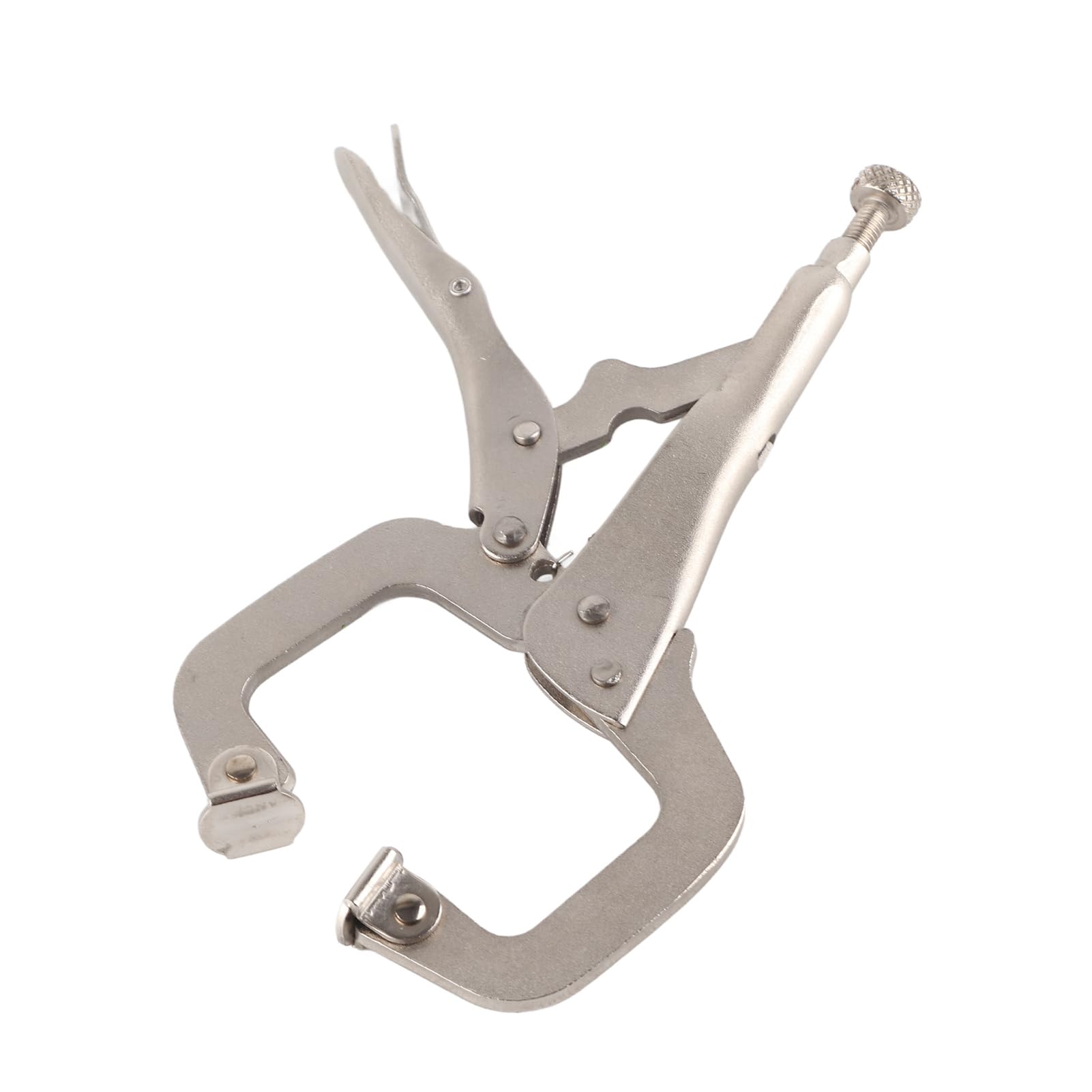 C Clamps 6 Inch, Mini Channel Locks Locking Pliers Adjustable Locking Pliers Machinery Maintenance for Woodworkers, Mechanics And Maintenance Workers