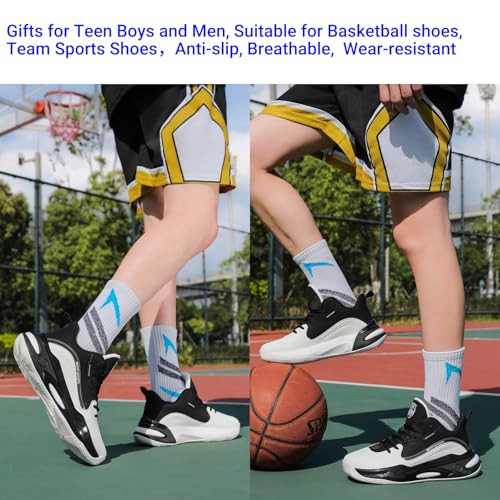 Image of Beita Mens Basketball Shoes High Upper Breathable Sports Shoes Anti Slip