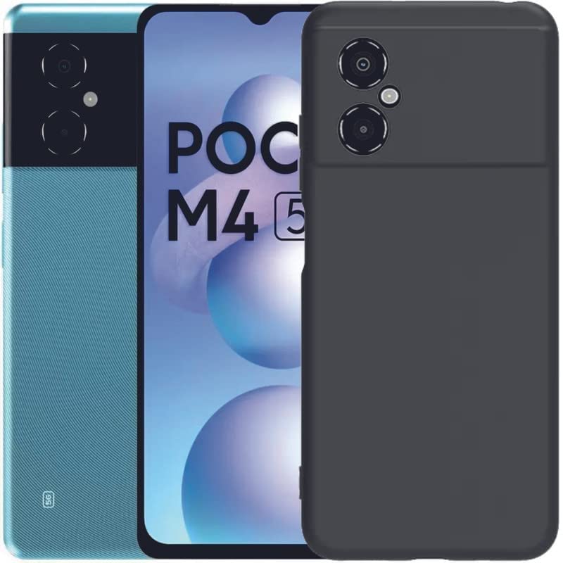 AARALHUB Soft Silicon Rubberised Matte Cover Poco M4 5G Back Cover Case | Protective Sleek Profile | Camera Protection Bump Back Case for Poco M4 5G (B0BCSCNRTV) Amazon Price History, Amazon Price Tracker