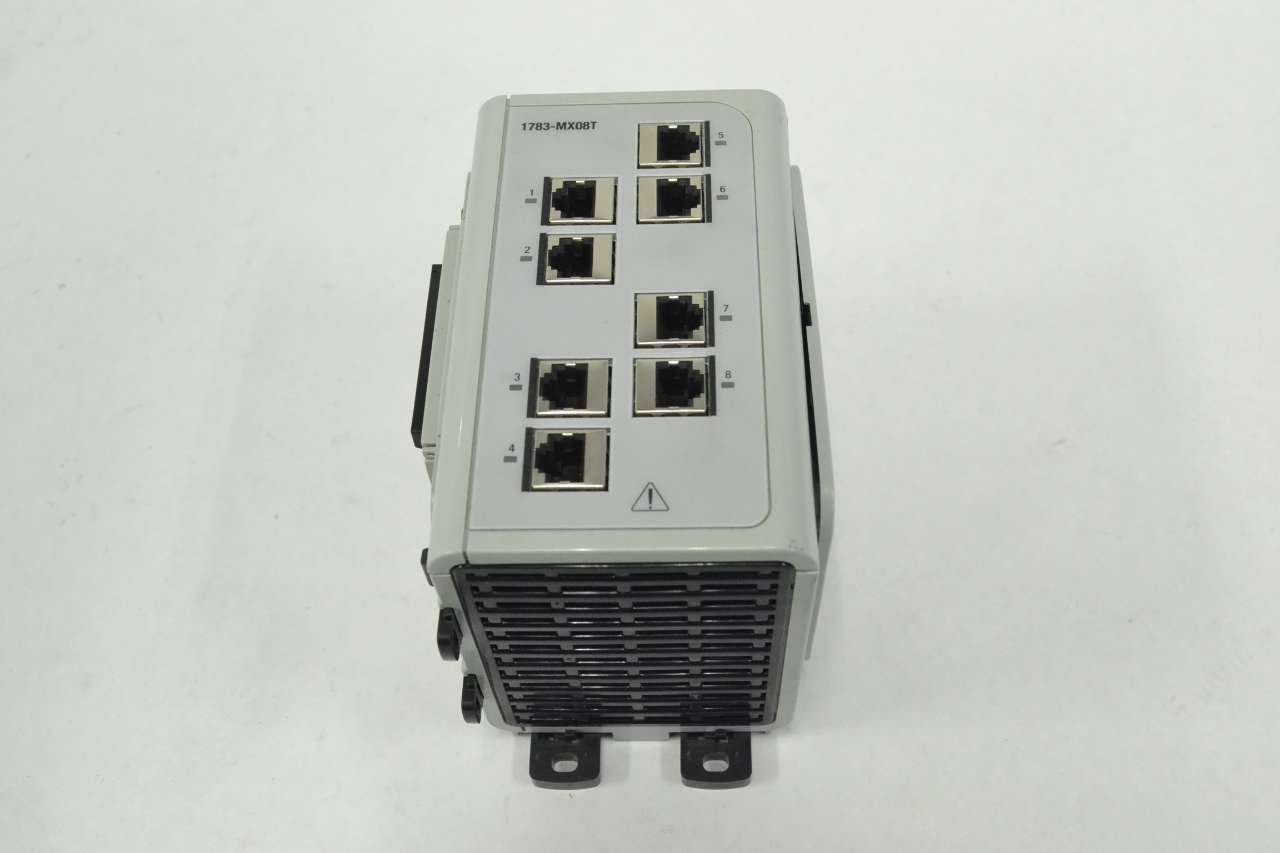 ALLEN BRADLEY 1783-MX08T STRATIX 8000 ETHERNET MANAGEMENT SWITCH