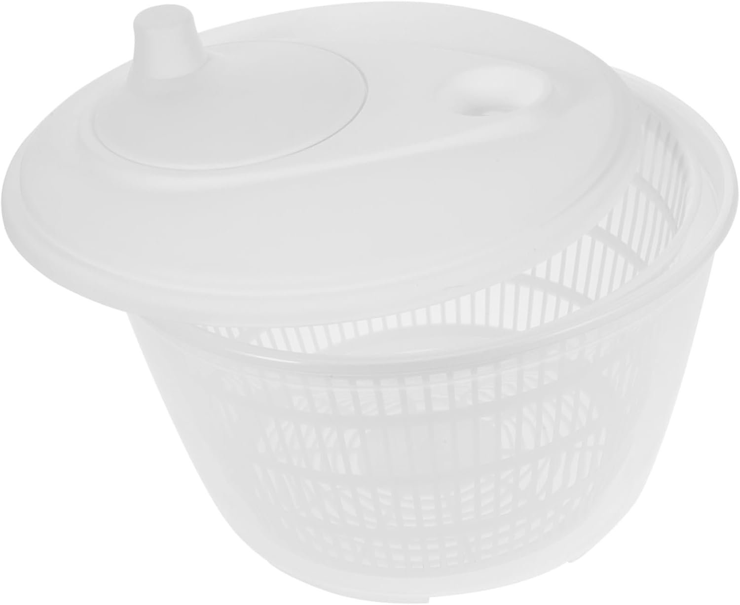 PRETYZOOM Vegetable Salad Draining Water Basket Dehydrator for Fruit Veggie Spinner Dryer