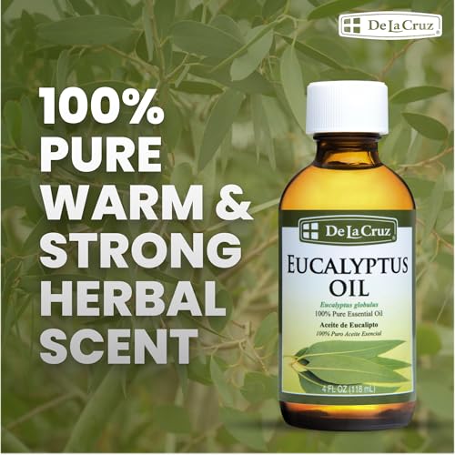 Aceite Esencial de Eucalipto De La Cruz 4 FL OZ miniatura 2