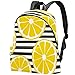 PLOKIJ Kinderrucksack Citrons frais Rucksack für Kinder Kindergartentasche Für Mädchen und Jungen Kinder-Rucksack 44x35x14 CM