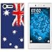 Produktbild PhoneNatic Case kompatibel mit Sony Xperia X Compact Silikon-Hülle WM Australien M2