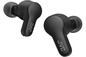 JVC Gumy True Wireless Earbuds with Bluetooth Connectivity for Extended Listening
