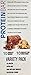 Protein Bar Kirkland Signature delicious energy variety (total 20 pack: 10 Chocolate Chip Cookie Dough, 10 Chocolate Brownie) Gluten Free, Real Chocolate, 15g of Fiber 2.12 oz (40 Count)
