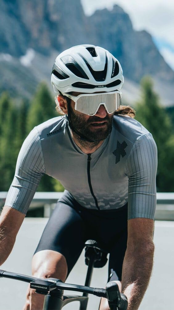 KASK Elemento Biały - Kask szosowy L