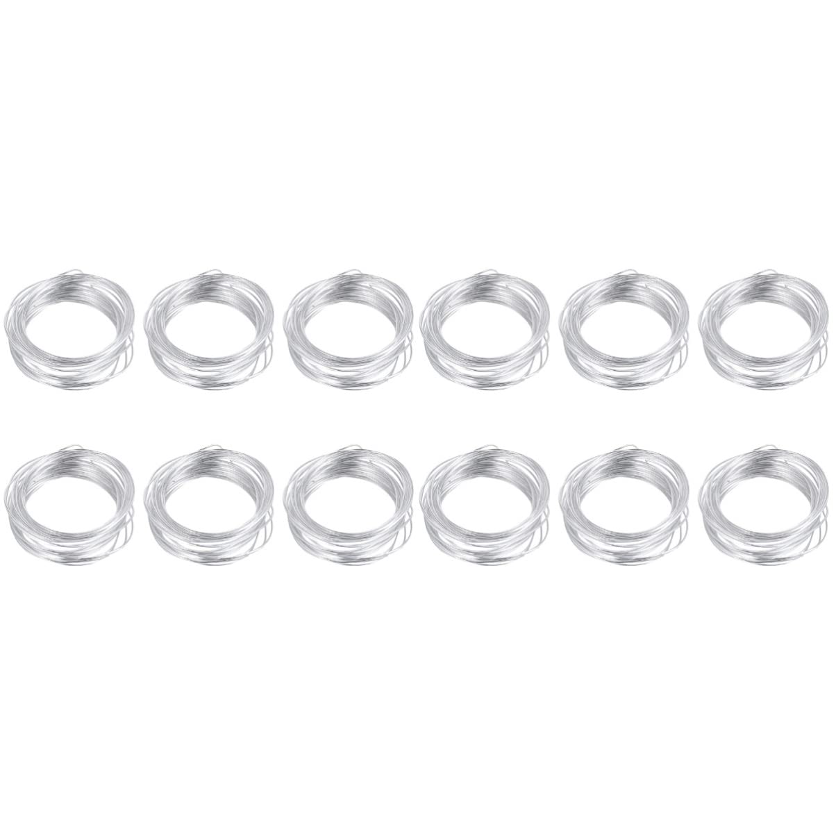 EXCEART 12rollos Alambre De Flexible Para Manualidades Para Modelado De Soporte De Flores y Esculturas Artísticas